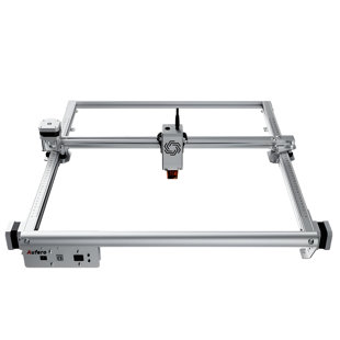 Aufero Machine de gravure laser 10W de sortie pour bricolage Découpeuse laser Machine de gravure laser pour bois, métal, aluminium, verre, cuir, 10000MW