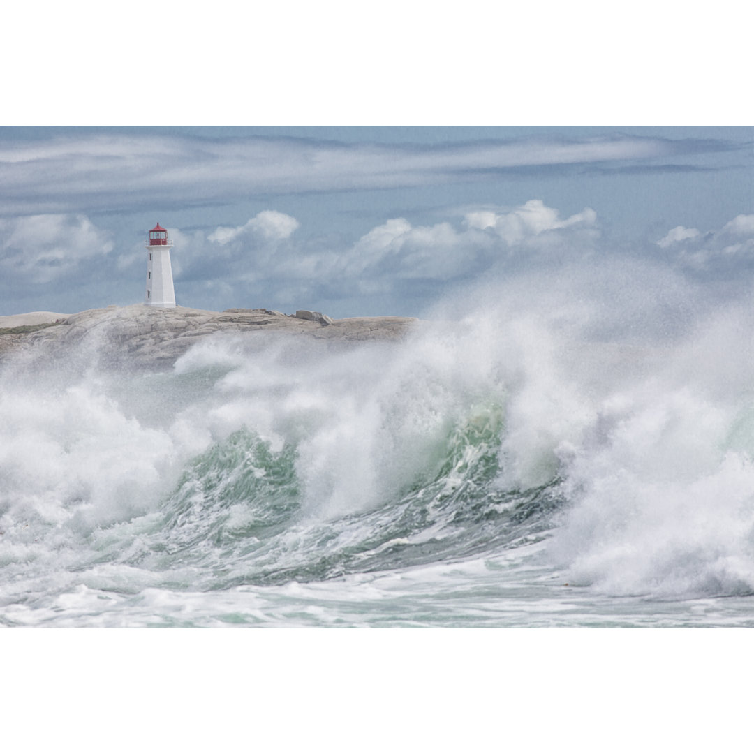 Leinwandbild Stormy Waves von InhausCreative