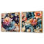 Motif botanique à motif cachemire bleu et rose-102162669-102162674