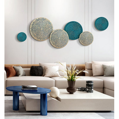 Modern Minimalist Wooden Round Wall Decoration