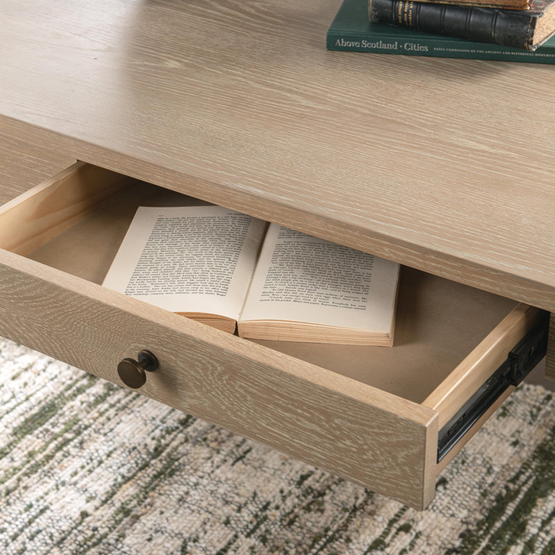 Allysyn Oak Wood Writing Desk