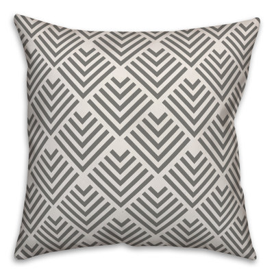  Geometric Arrow Throw Pillow