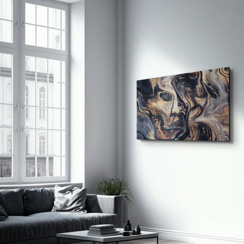 Decorative Tempered Glass Painting