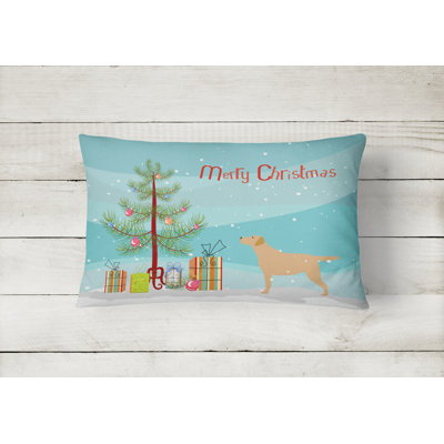 Labrador Outdoor Throw Pillow