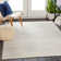 Alpers Grey/White Rug