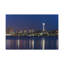 «Seattle Night Skyline», œuvre d'art sur toile à couper le souffle-1566953681