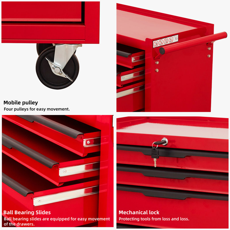 Armoire à outils roulante