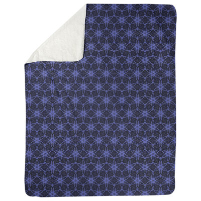 Couverture à motif de cercles ornés Katelyn Elizabeth