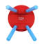 Spider-Man Table and Stool Set for 2, Holds up to 30kg per stool, Perfect for Playtime and Activities - Small, Multicolour