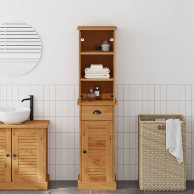 Frame Mounted Bathroom Cabinet