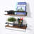 Peyton-Leigh 2 Piece Floating Shelf with Towel Bar-982900149-982900104