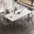 Demi-Mae 70.8'' Dining Table for 4 to 8 - High Hardness,Smudge Resistance,Fireproof,High Temperature Resistance - New Sintered Stone Material Rectangle Dining Table-660475211-660004085