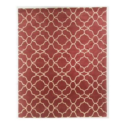 Tapis rectangulaire de 8 pi x 10 pi avec envers antidérapant