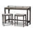 Raitcho 2 - Person Four Leg Dining Set