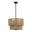  Lustre tambour 5 lumières 18 po Boho-506487657