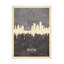 Michael Tompsett, «Rochester New York Skyline Gray», art sur toile-308188170