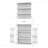 Bathroom Storage Cabinet With Multi-Functional Storage Space, Drawer With Slide Rails, Adjustable Shelf, White-1043564807