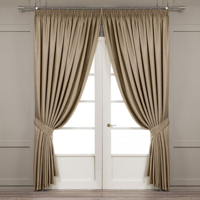 Scandinavia Room Darkening Sliding Panel, Gray, 94" x 118"