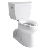 Barrington 1.0 GPF Elongated Two-Piece Toilet with Pressure Lite Flushing Technology