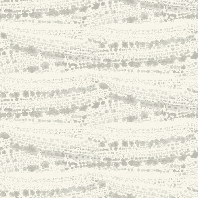 Rouleau de papier peint L 33 pi x l 20,5 po Dequincy Rannell, gris