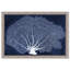 «Nautical and Coastal Coral Fan», impression d'art graphique sur papier-25408917-25408913