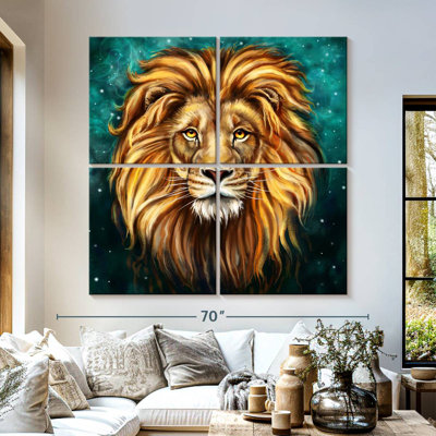 Brampt Magnificent Lion Head