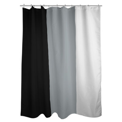 Striped Shower Curtain with Liner Included
