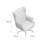 Saily Oversize Executive Chair, Traditional Wingback Black Tufted Vinyl-117561139
