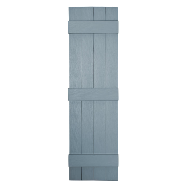 Custom 4 Board Closed BNB Shutters