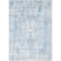 Tapis oriental bleu Rosamonde