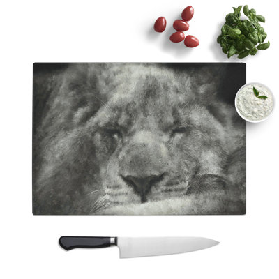 Lion Vol.2 Painting Chopping Board