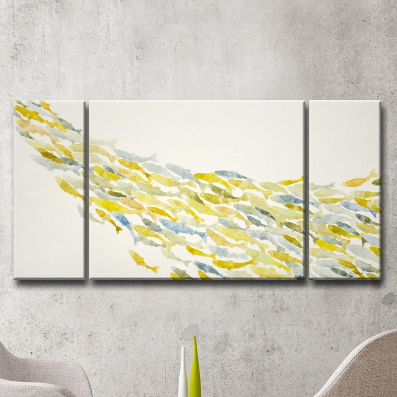 " Upstream " by Norman Wyatt Jr. 3 - Pieces