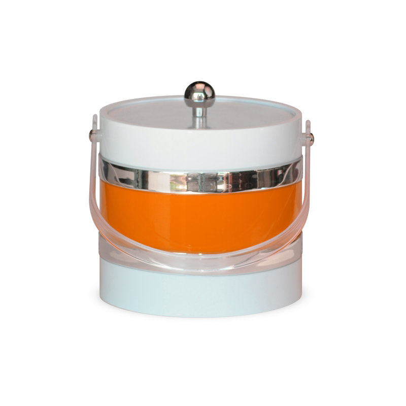 Seau à glace 3 qt Maria, Orange