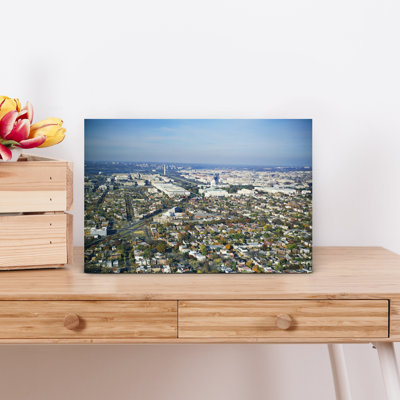 Aerial View Of The Cityscape, Washington Monument, Washington Dc, Usa Abstract Contemporary Architecture City Wall Art