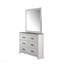 Mobilier de chambre à coucher à 2 tiroirs de style moderne