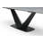 Contemporary Extendable Dining Table with V-Base