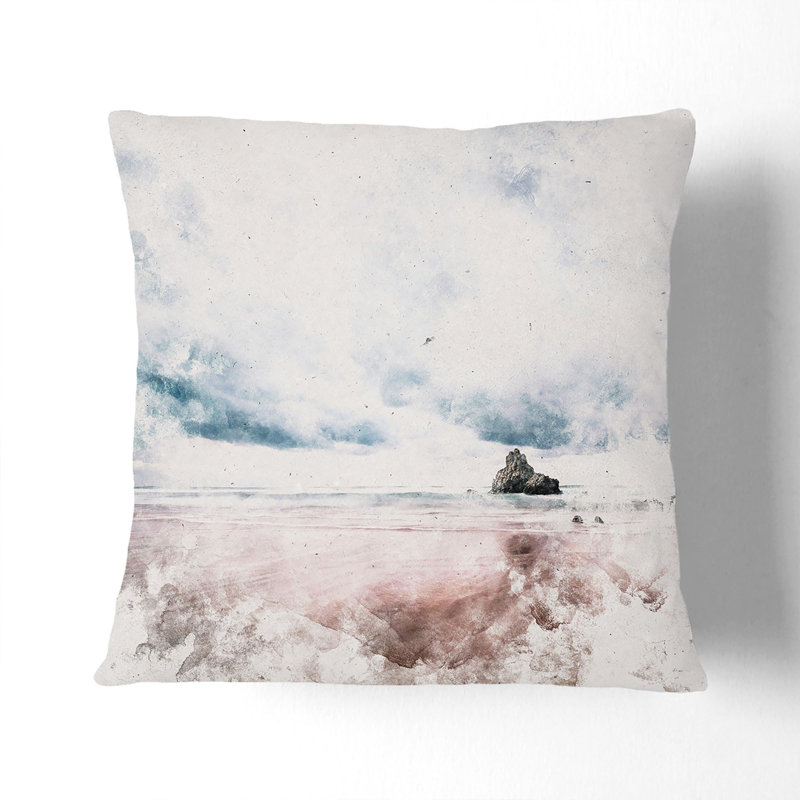 Square Throw Cushion, 55cm H x 55cm W x 20cm D
