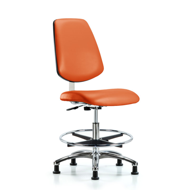 Chaise de dessin Anais, Patins, Orange