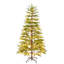 Arbre de Noël artificiel avec lumières DEL et support en métal, idéal pour les décorations intérieures, avec feuillage réaliste et multiples fonctions d'éclairage