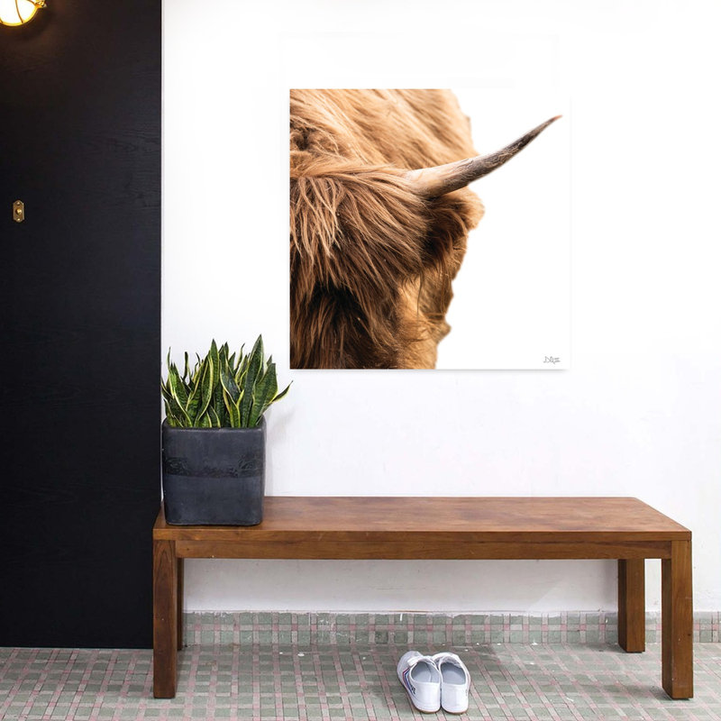 Art contemporain Highland Horn II, H 32 po x l 32 po