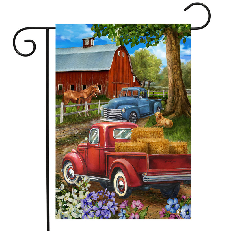 Drapeau de jardin Country Lane