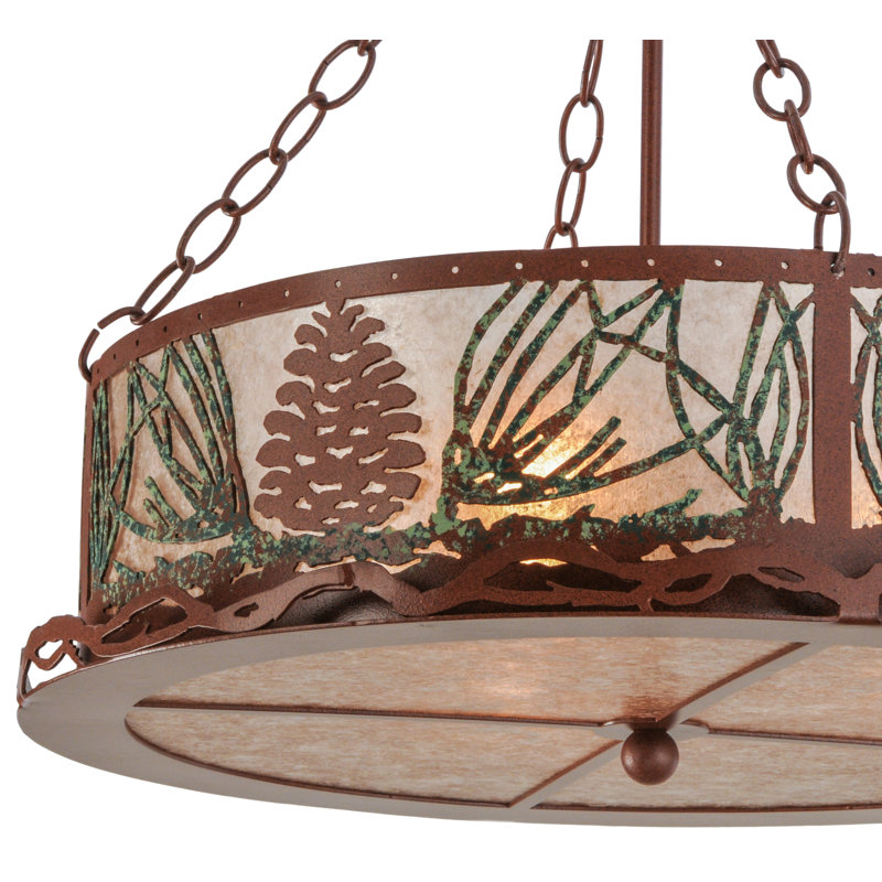 Acrylic Semi Flush Mount