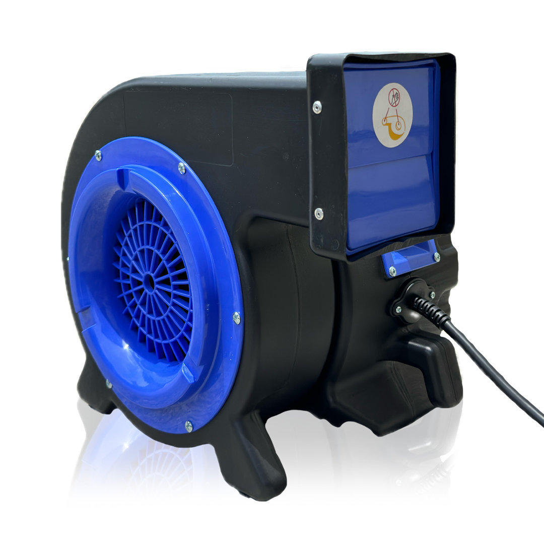 JumpOrange Bounce House Air Blower 2HP for Inflatables Bouncy Castle and Slides Commercial Cyclone Fan for Indoor and Outdoor Use JumpOrange