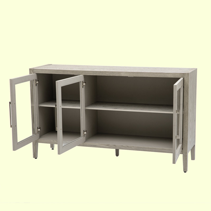 Armoire de rangement Jatasha, gris