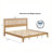 Malinda Mission Style King Panel Bed-1144734000