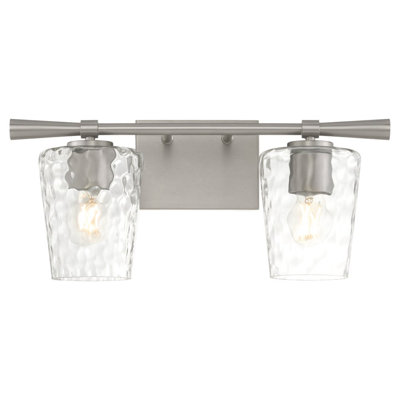 Éclairage pour meuble-lavabo à 2 lumières Bodan
