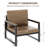 Zindanlari Faux Leather Armchair-246915588
