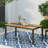 Industrial Outdoor Dining Table