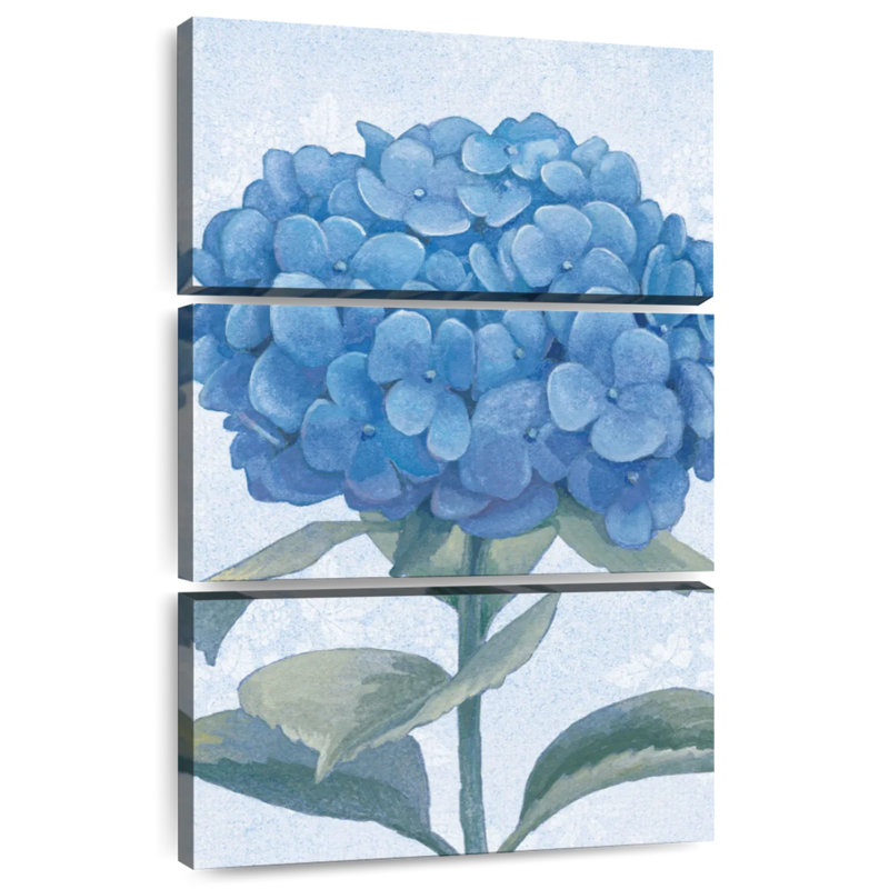 Blue Hydrangea II, H 32" x l 20"