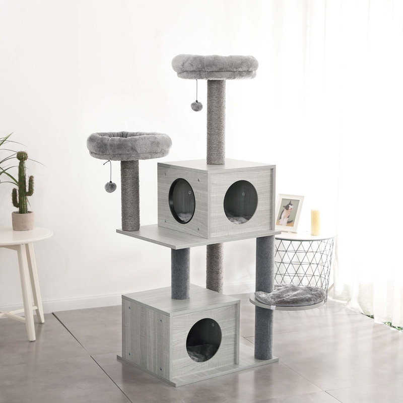 Arbre à chat 51 po Deerfield, H 55,5 po x l 23,2 po x P 18,9 po